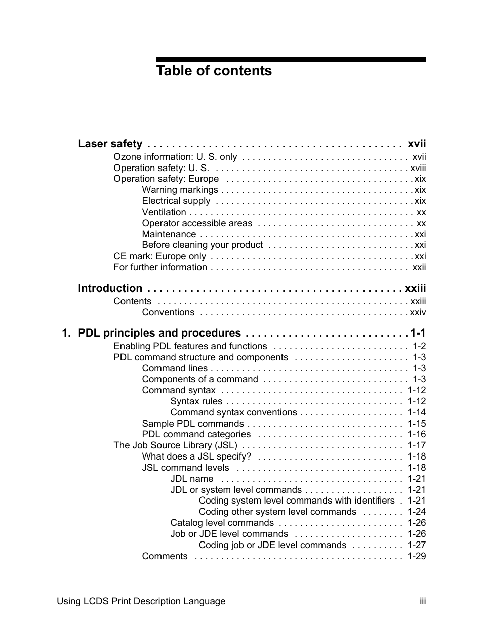 Xerox 4112-4127 Enterprise Printing System-192 User Manual | Page 3 / 506