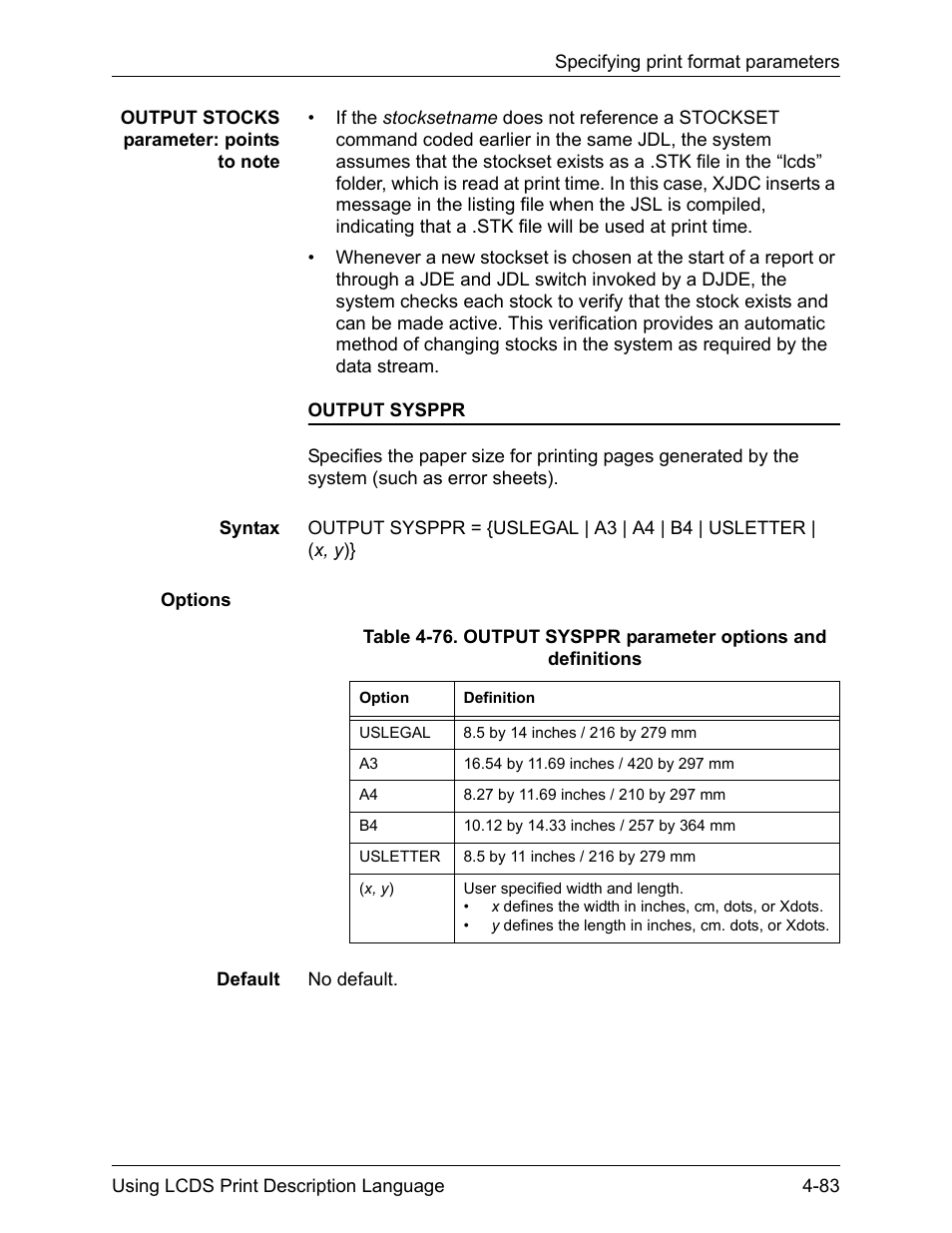 Xerox 4112-4127 Enterprise Printing System-192 User Manual | Page 323 / 506