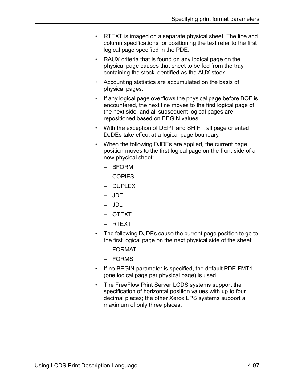 Xerox 4112-4127 Enterprise Printing System-192 User Manual | Page 337 / 506