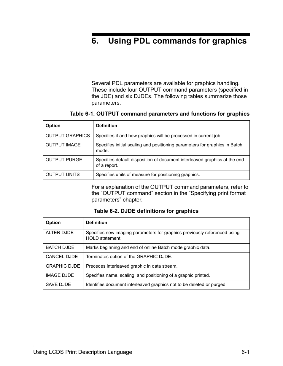 Using pdl commands for graphics | Xerox 4112-4127 Enterprise Printing System-192 User Manual | Page 429 / 506