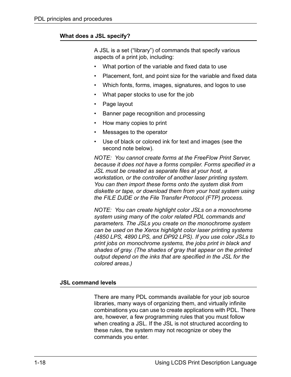 Xerox 4112-4127 Enterprise Printing System-192 User Manual | Page 44 / 506