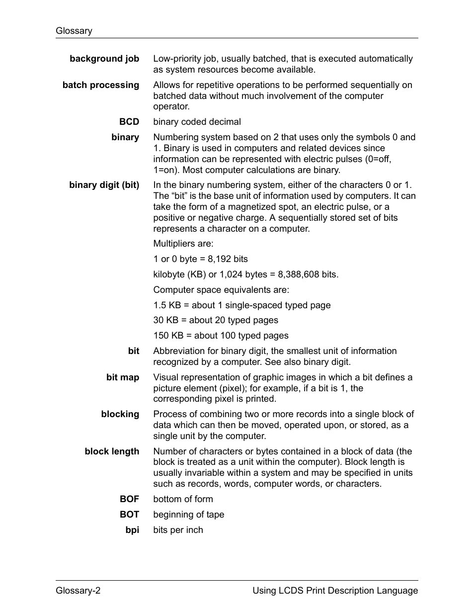 Xerox 4112-4127 Enterprise Printing System-192 User Manual | Page 480 / 506