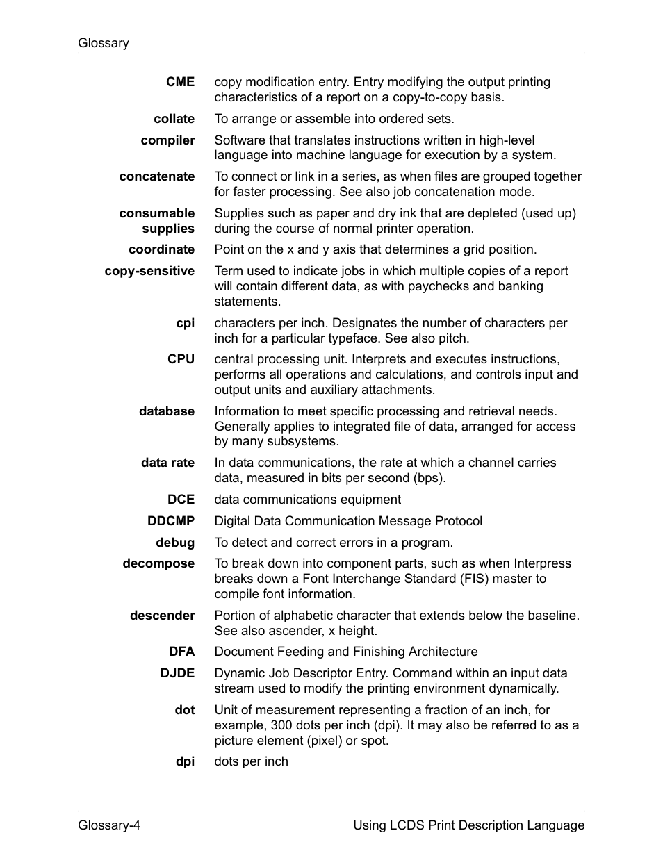 Xerox 4112-4127 Enterprise Printing System-192 User Manual | Page 482 / 506