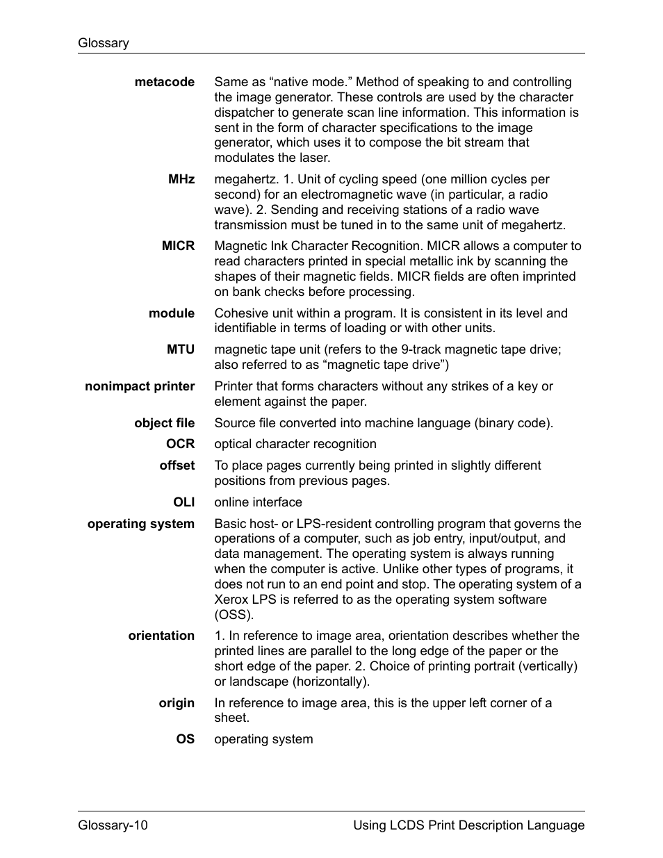 Xerox 4112-4127 Enterprise Printing System-192 User Manual | Page 488 / 506