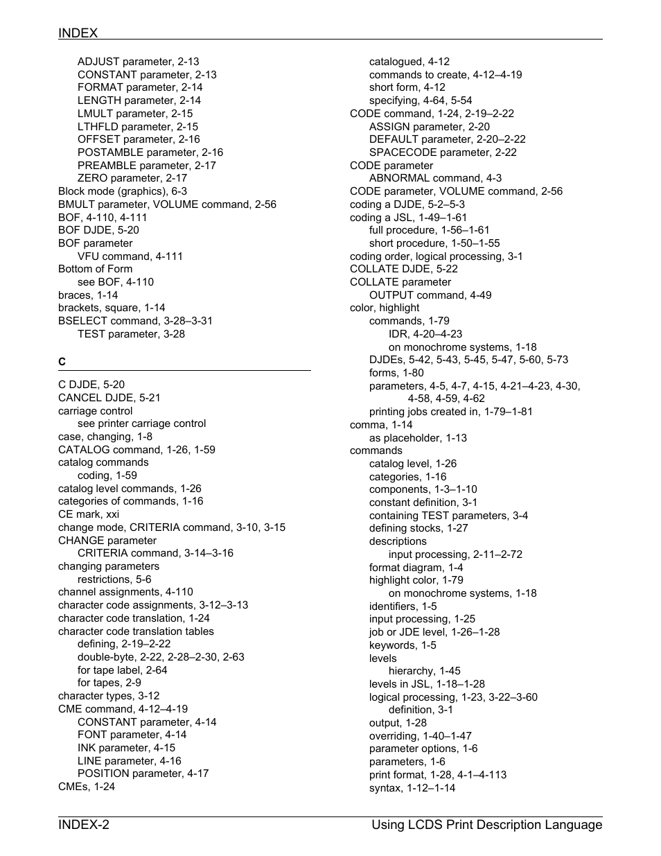 Xerox 4112-4127 Enterprise Printing System-192 User Manual | Page 496 / 506