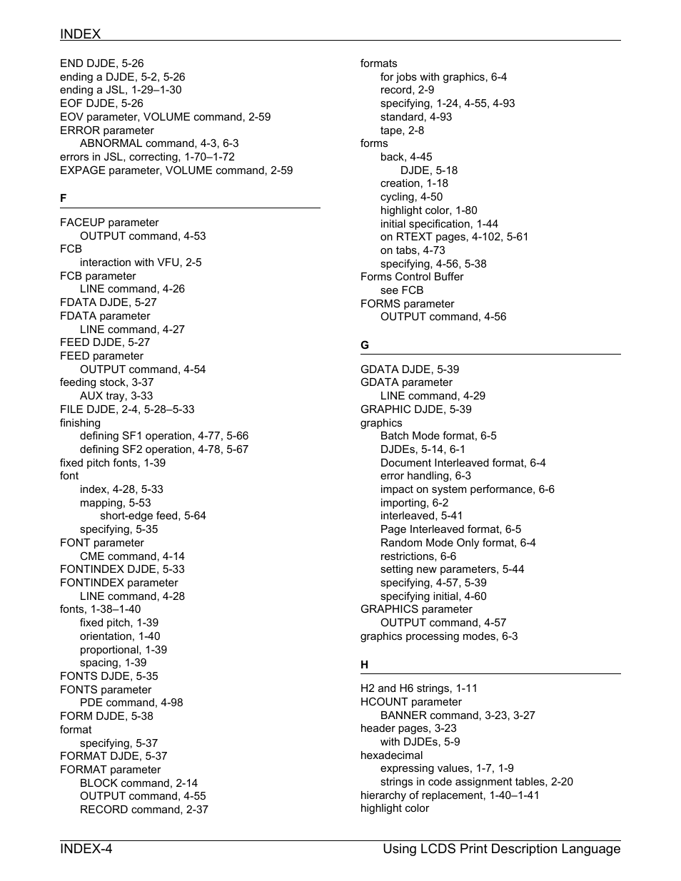 Xerox 4112-4127 Enterprise Printing System-192 User Manual | Page 498 / 506