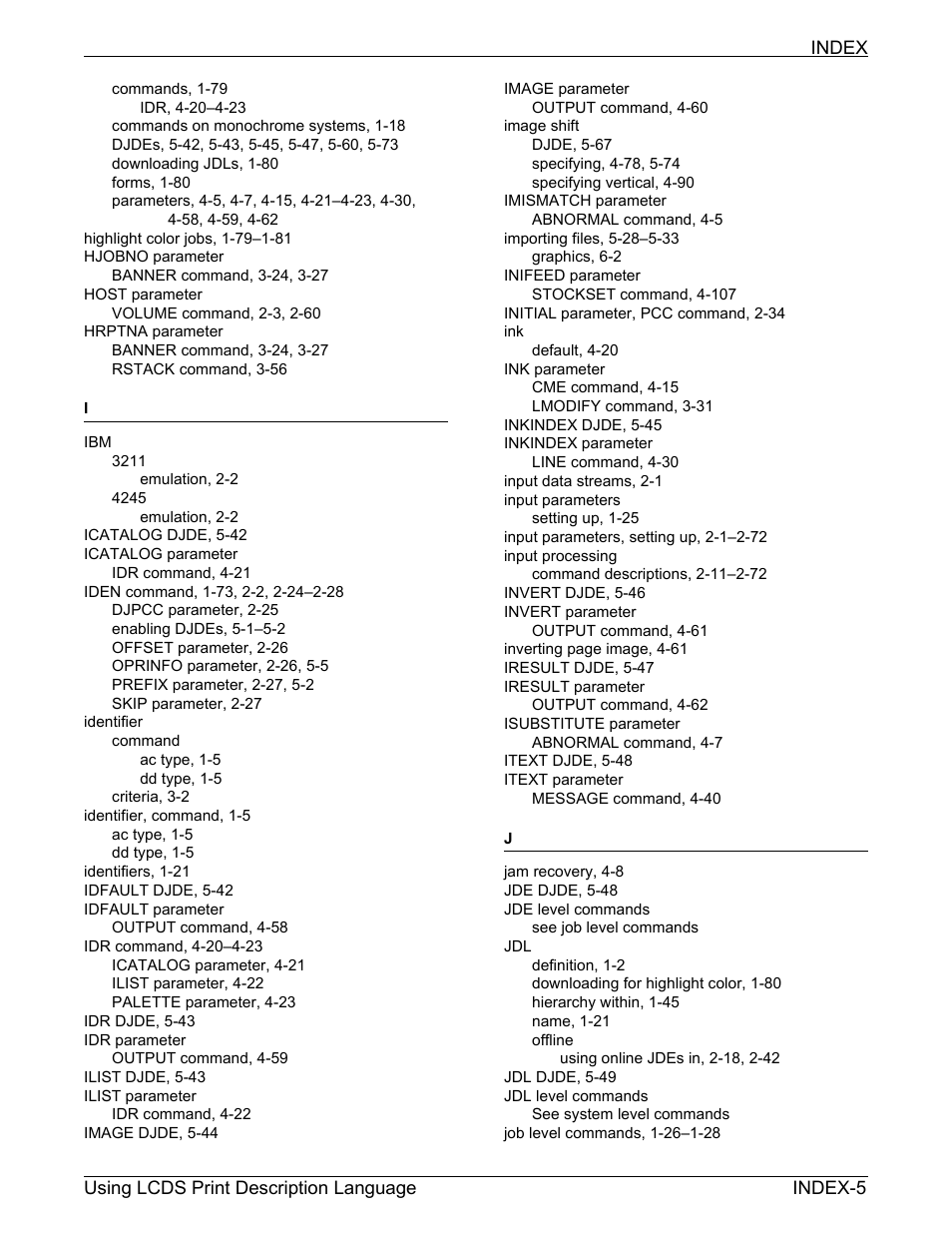 Xerox 4112-4127 Enterprise Printing System-192 User Manual | Page 499 / 506