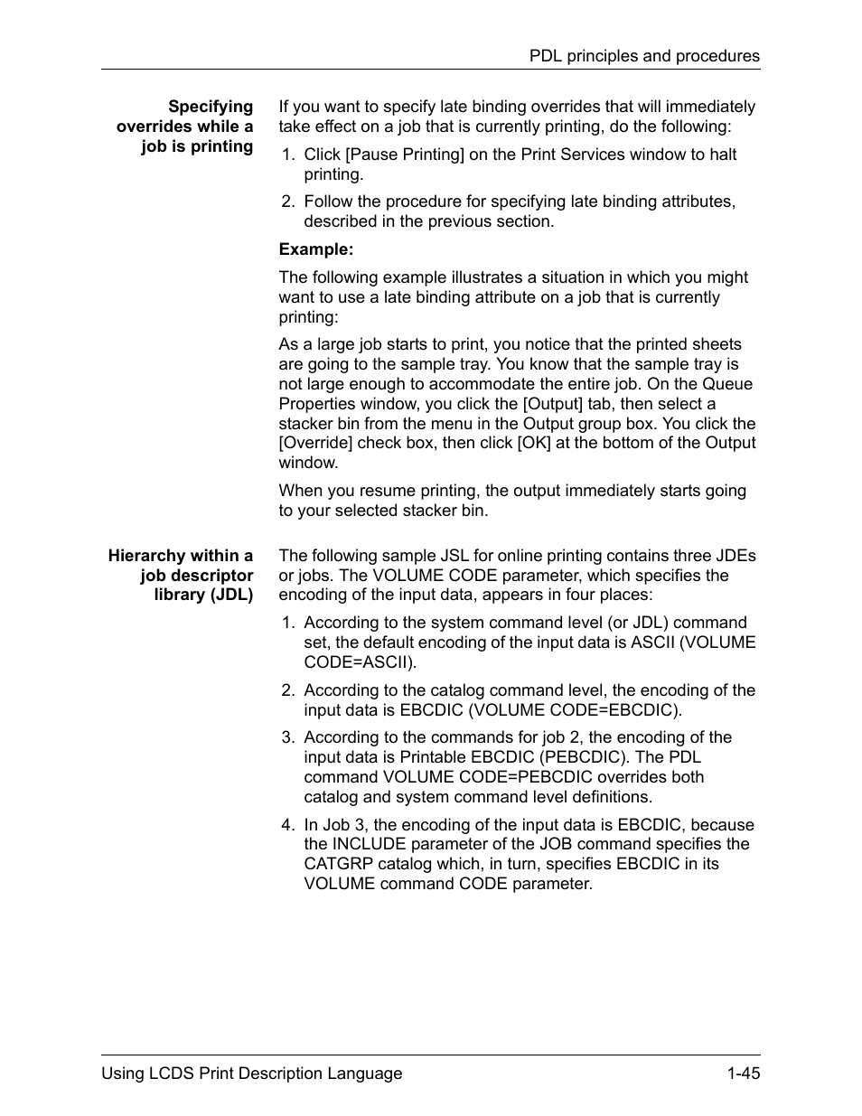 Xerox 4112-4127 Enterprise Printing System-192 User Manual | Page 71 / 506