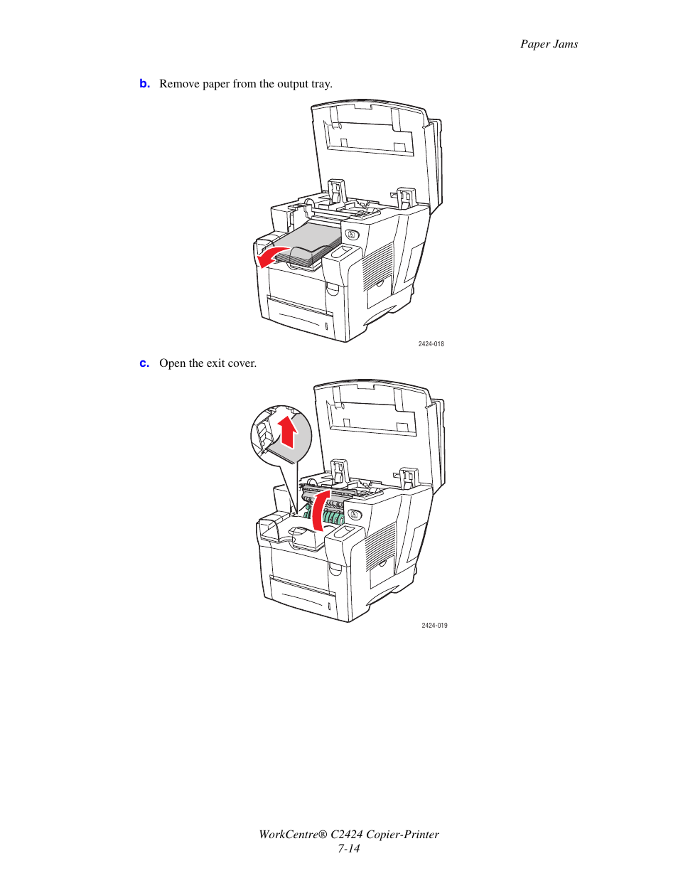 Xerox WorkCentre C2424-5986 User Manual | Page 14 / 57