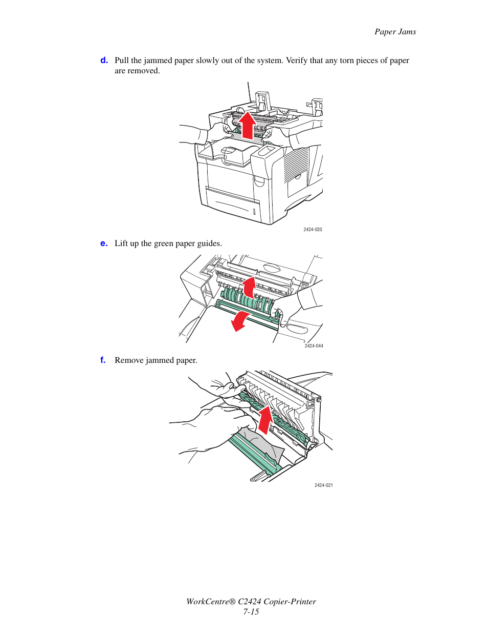 Xerox WorkCentre C2424-5986 User Manual | Page 15 / 57