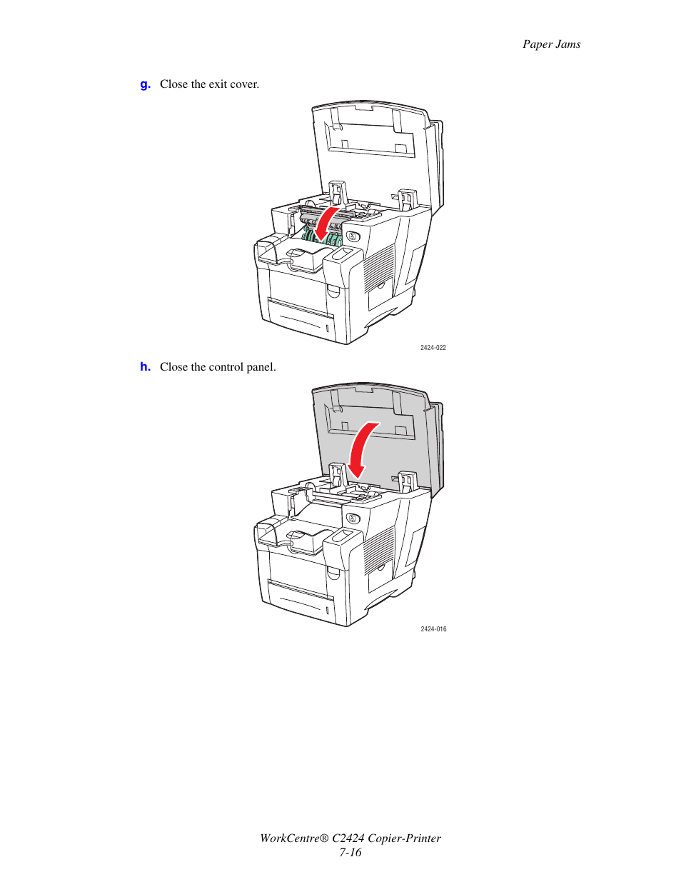 Xerox WorkCentre C2424-5986 User Manual | Page 16 / 57