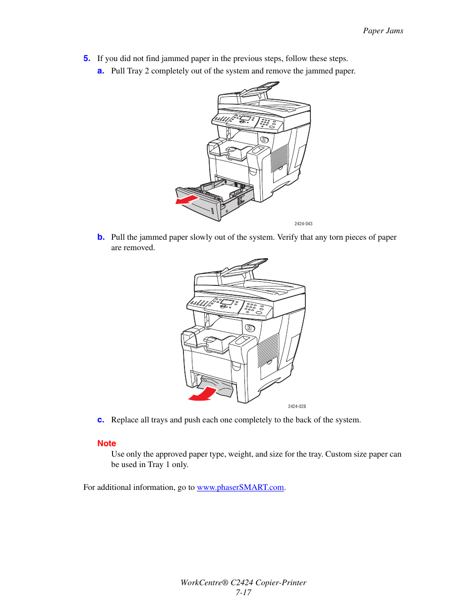 Xerox WorkCentre C2424-5986 User Manual | Page 17 / 57