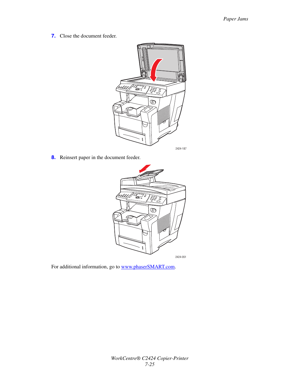 Xerox WorkCentre C2424-5986 User Manual | Page 25 / 57