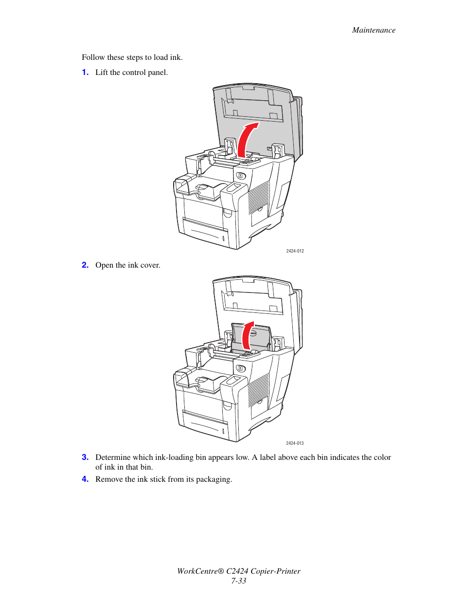 Xerox WorkCentre C2424-5986 User Manual | Page 33 / 57