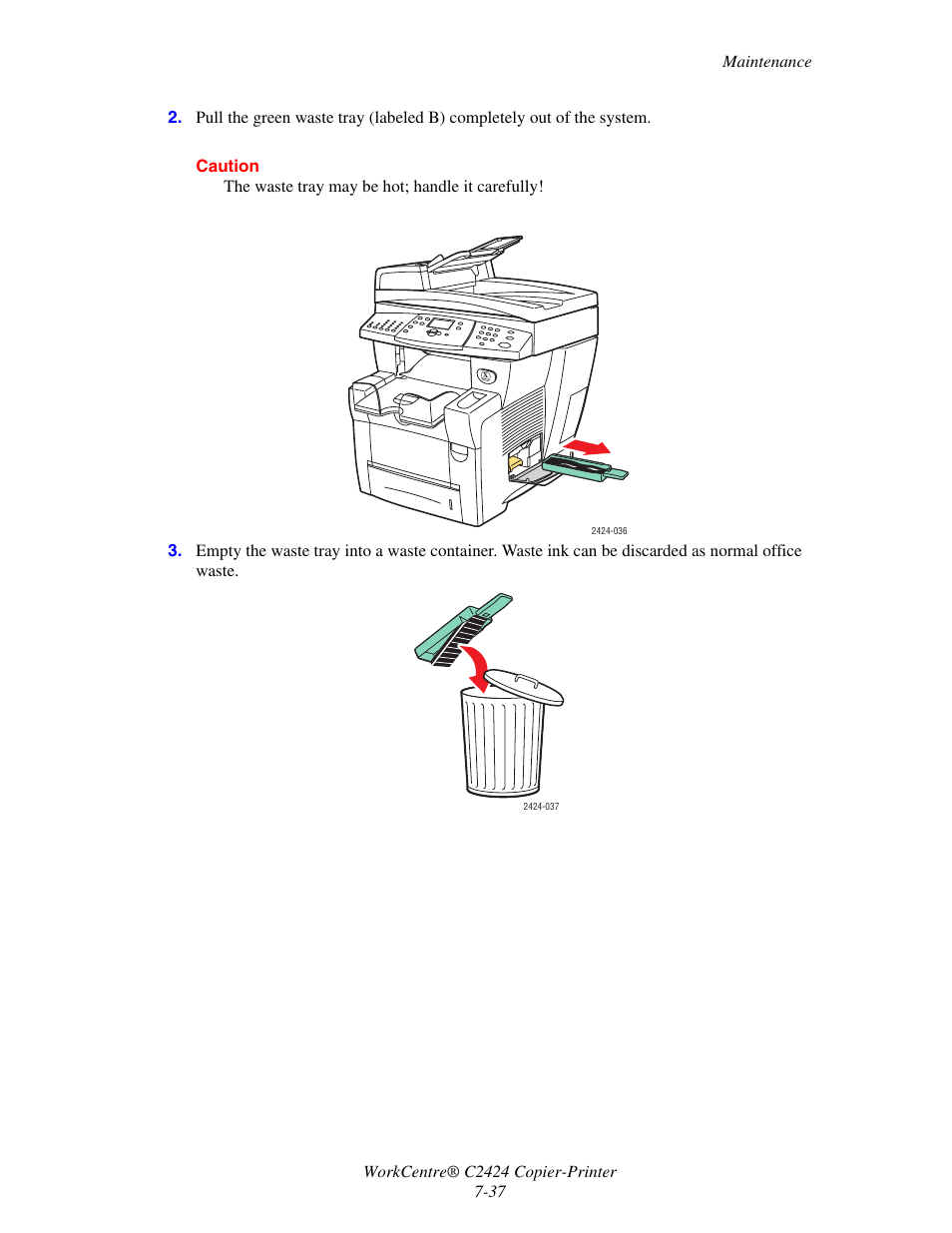 Xerox WorkCentre C2424-5986 User Manual | Page 37 / 57