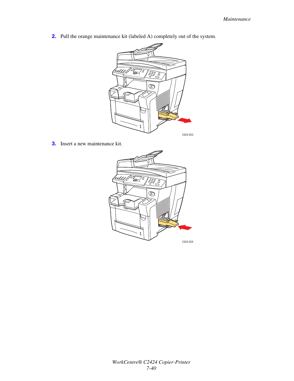 Xerox WorkCentre C2424-5986 User Manual | Page 40 / 57