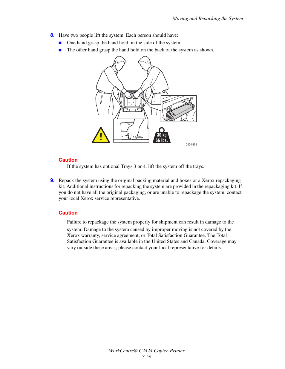 Xerox WorkCentre C2424-5986 User Manual | Page 56 / 57