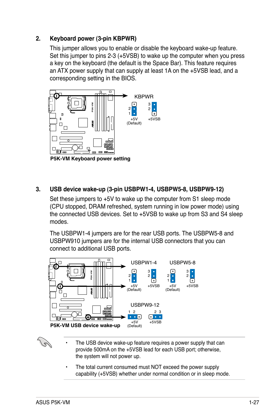 Asus p5k-vm 1-27 | Asus P5K-VM User Manual | Page 39 / 98