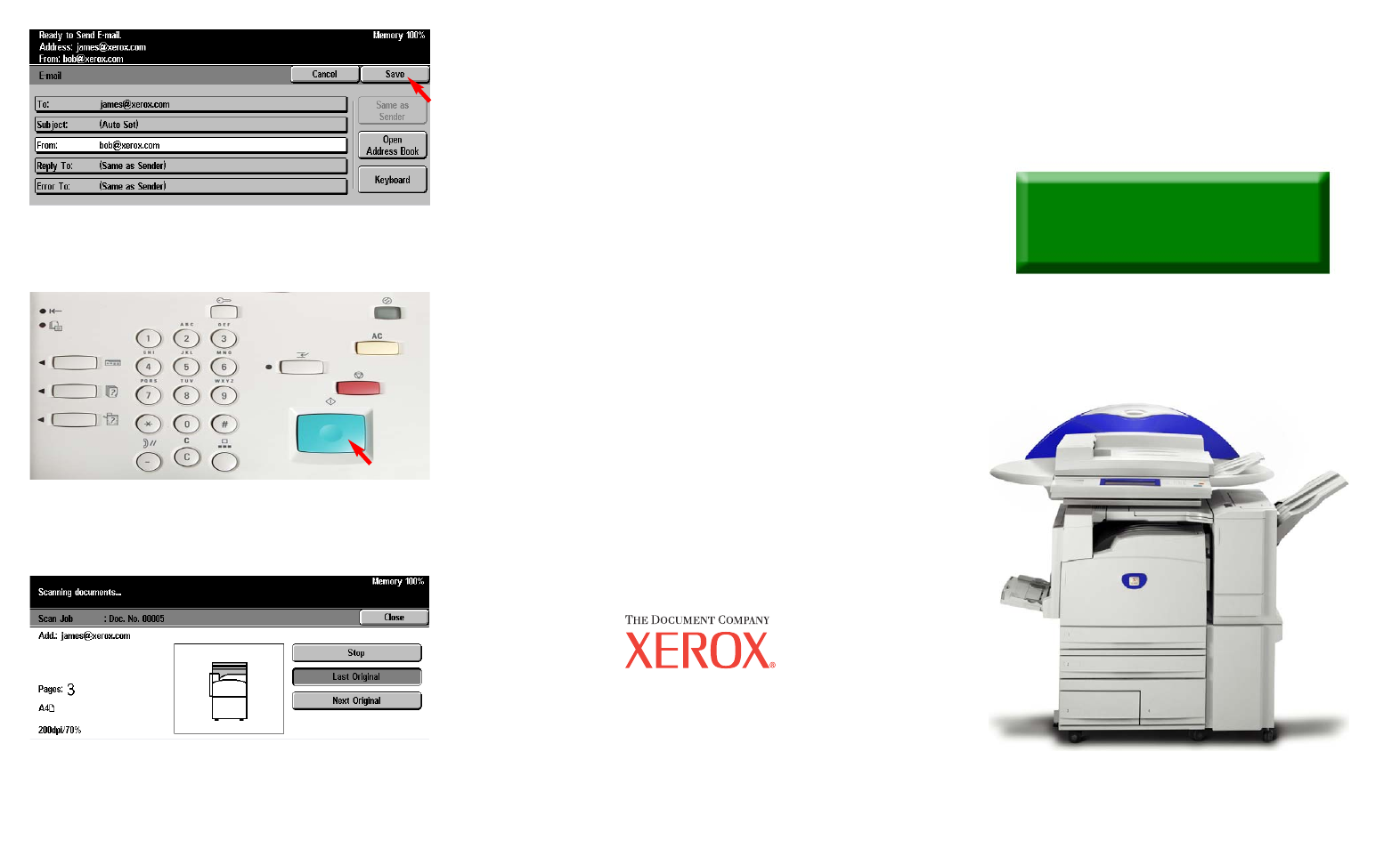 Workcentre m24, Quick start guide | Xerox WorkCentre M24-6077 User Manual | Page 2 / 2