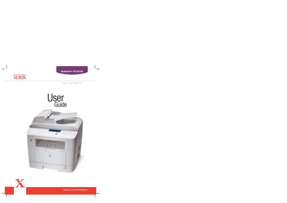 Xerox WorkCentre PE120-120i-3124 User Manual | 283 pages