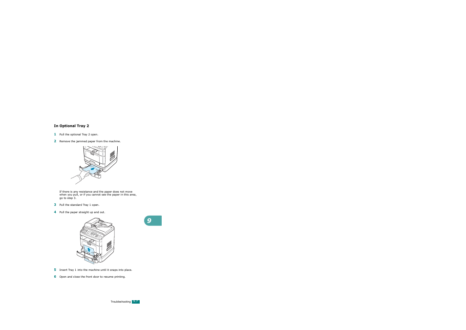 In optional tray 2 | Xerox WorkCentre PE120-120i-3124 User Manual | Page 187 / 283