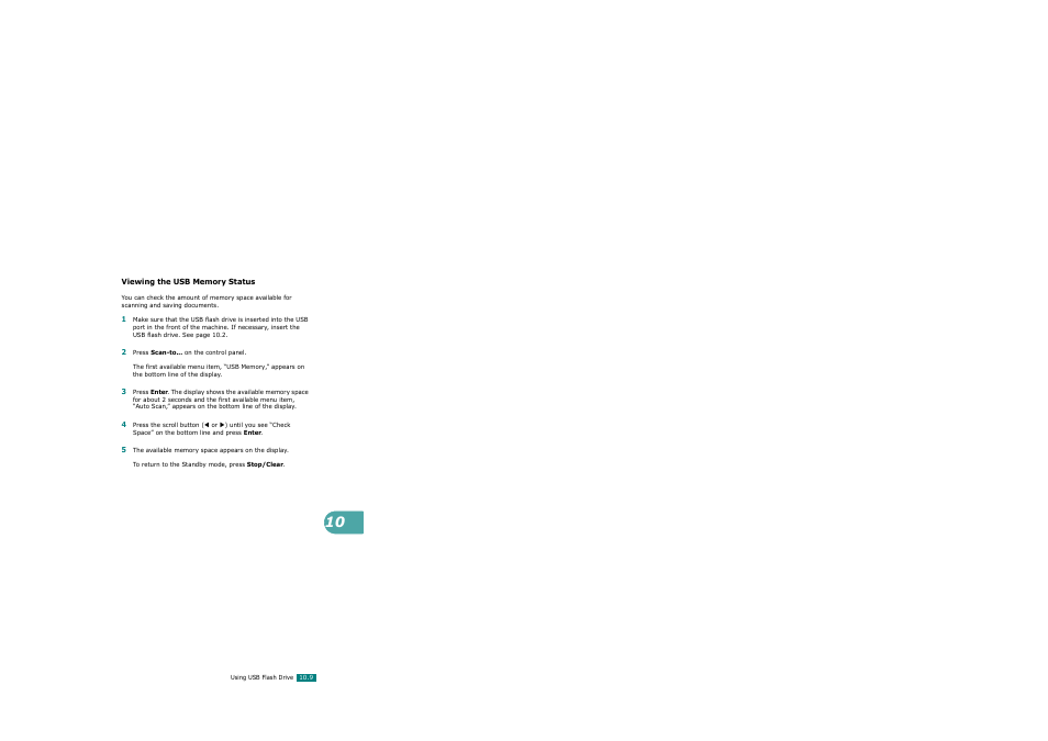 Viewing the usb memory status | Xerox WorkCentre PE120-120i-3124 User Manual | Page 223 / 283