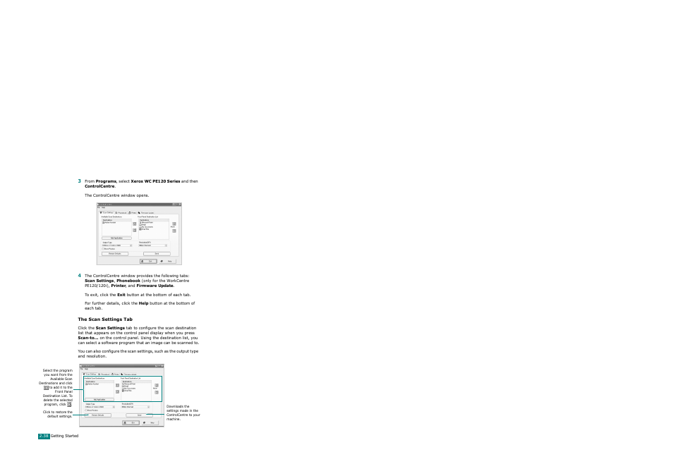 Xerox WorkCentre PE120-120i-3124 User Manual | Page 64 / 283