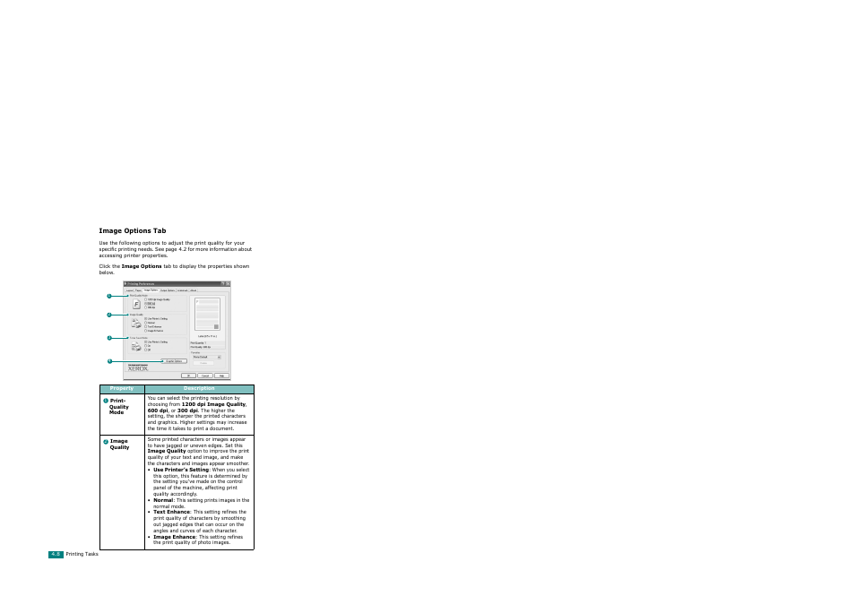 Image options tab | Xerox WorkCentre PE120-120i-3124 User Manual | Page 86 / 283