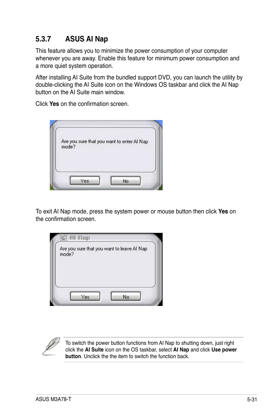 7 asus ai nap | Asus M3A78-T User Manual | Page 139 / 166