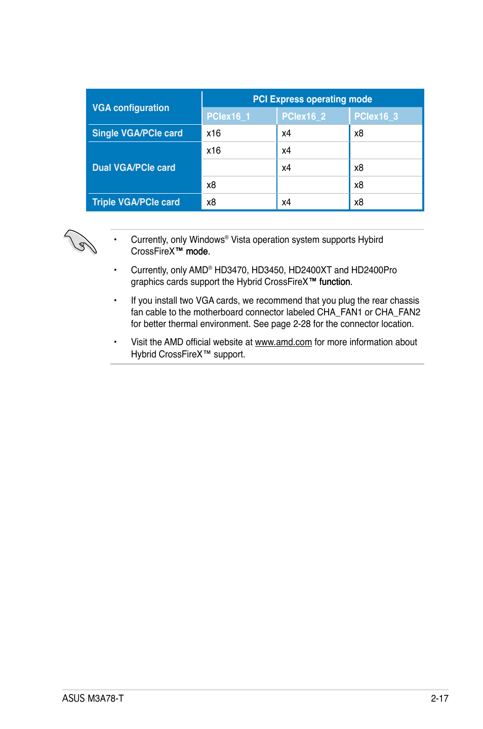 Asus M3A78-T User Manual | Page 41 / 166