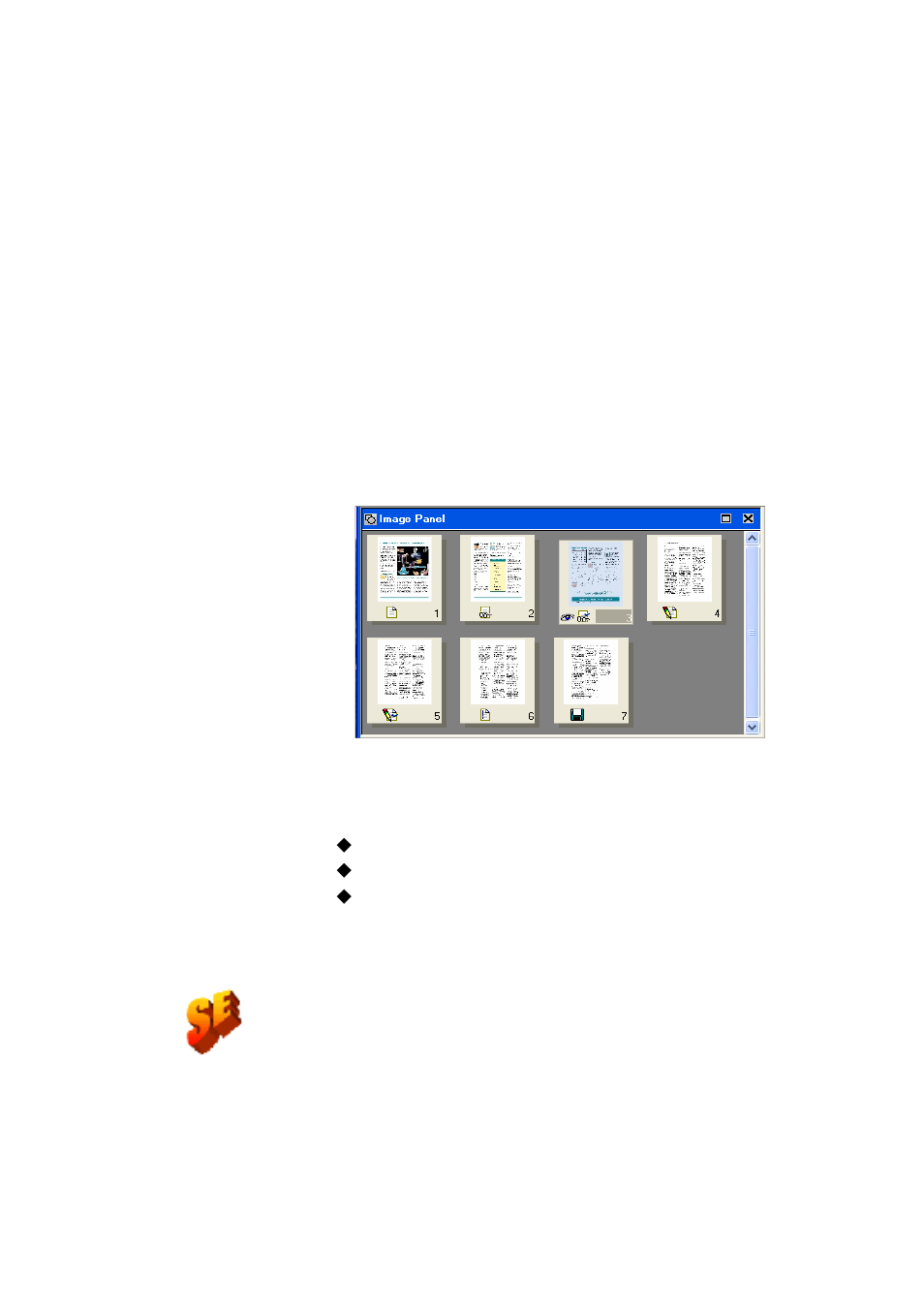 The image panel, The text editor | Xerox WorkCentre M118-M118i-4188 User Manual | Page 26 / 102