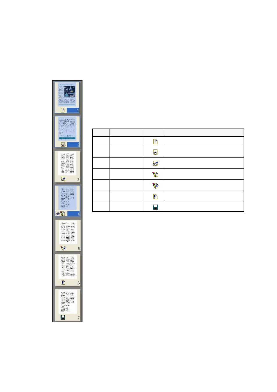 Managing documents, Thumbnails | Xerox WorkCentre M118-M118i-4188 User Manual | Page 28 / 102