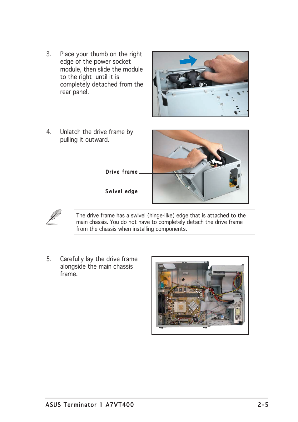 Asus Barebone System A7VT400 User Manual | Page 21 / 98