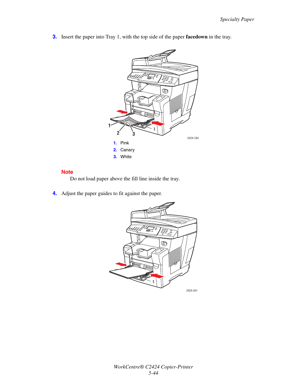 Xerox WorkCentre C2424-3833 User Manual | Page 129 / 272