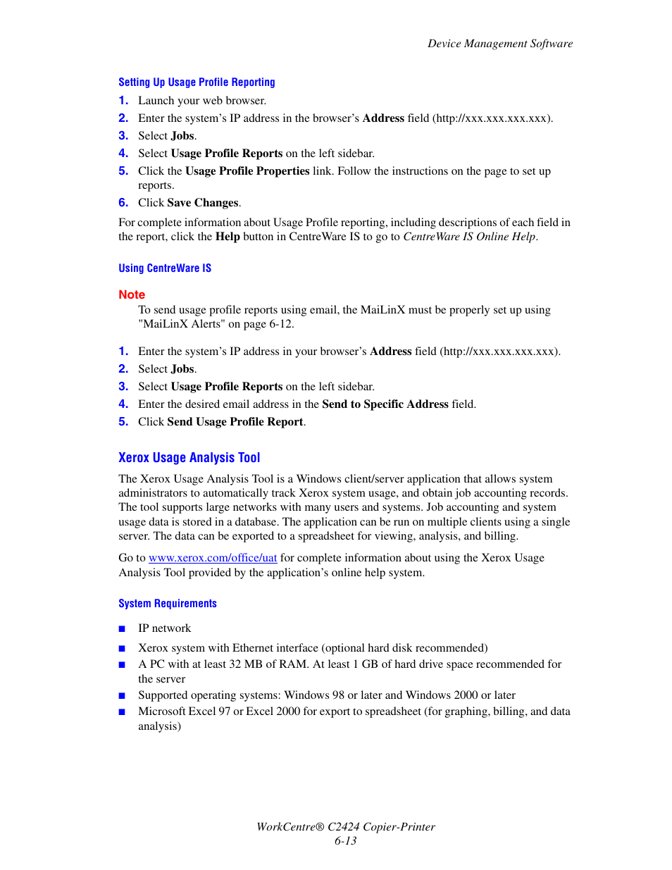 Xerox WorkCentre C2424-3833 User Manual | Page 163 / 272