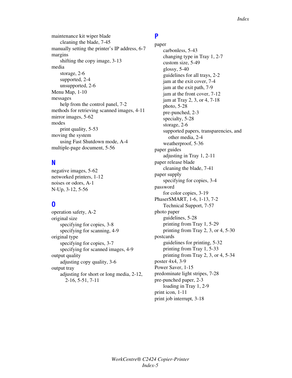 Xerox WorkCentre C2424-3833 User Manual | Page 269 / 272