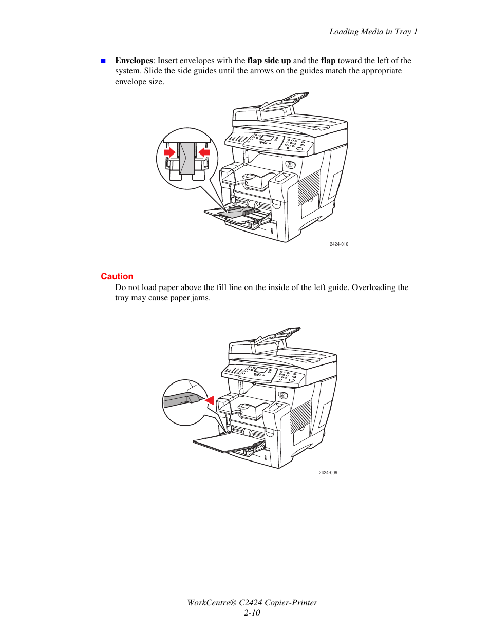 Xerox WorkCentre C2424-3833 User Manual | Page 39 / 272