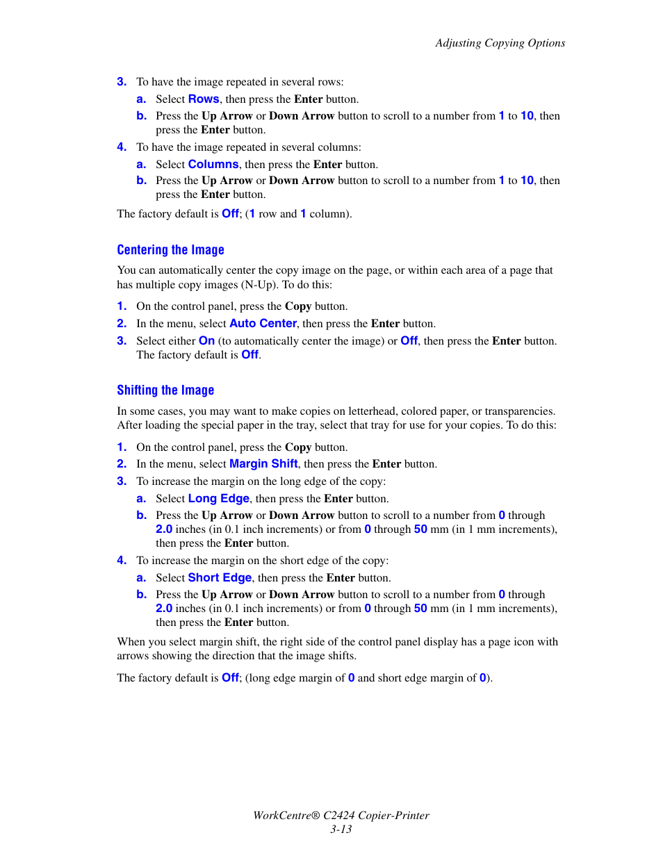 Xerox WorkCentre C2424-3833 User Manual | Page 58 / 272