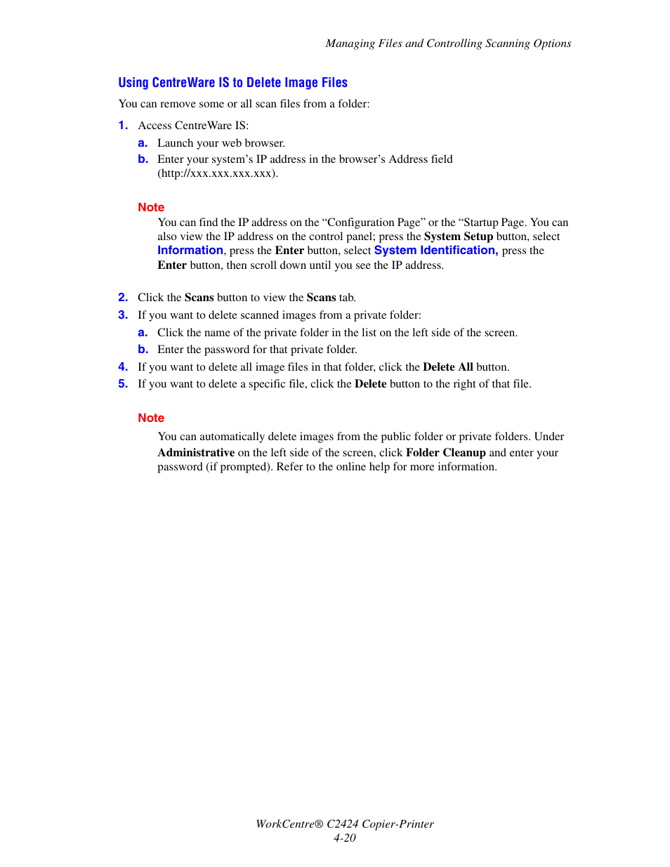 Xerox WorkCentre C2424-3833 User Manual | Page 84 / 272