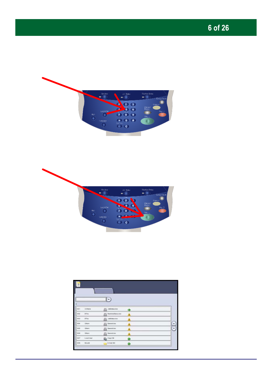 Simple copying | Xerox WorkCentre 7655-7665-7675-3720 User Manual | Page 7 / 28