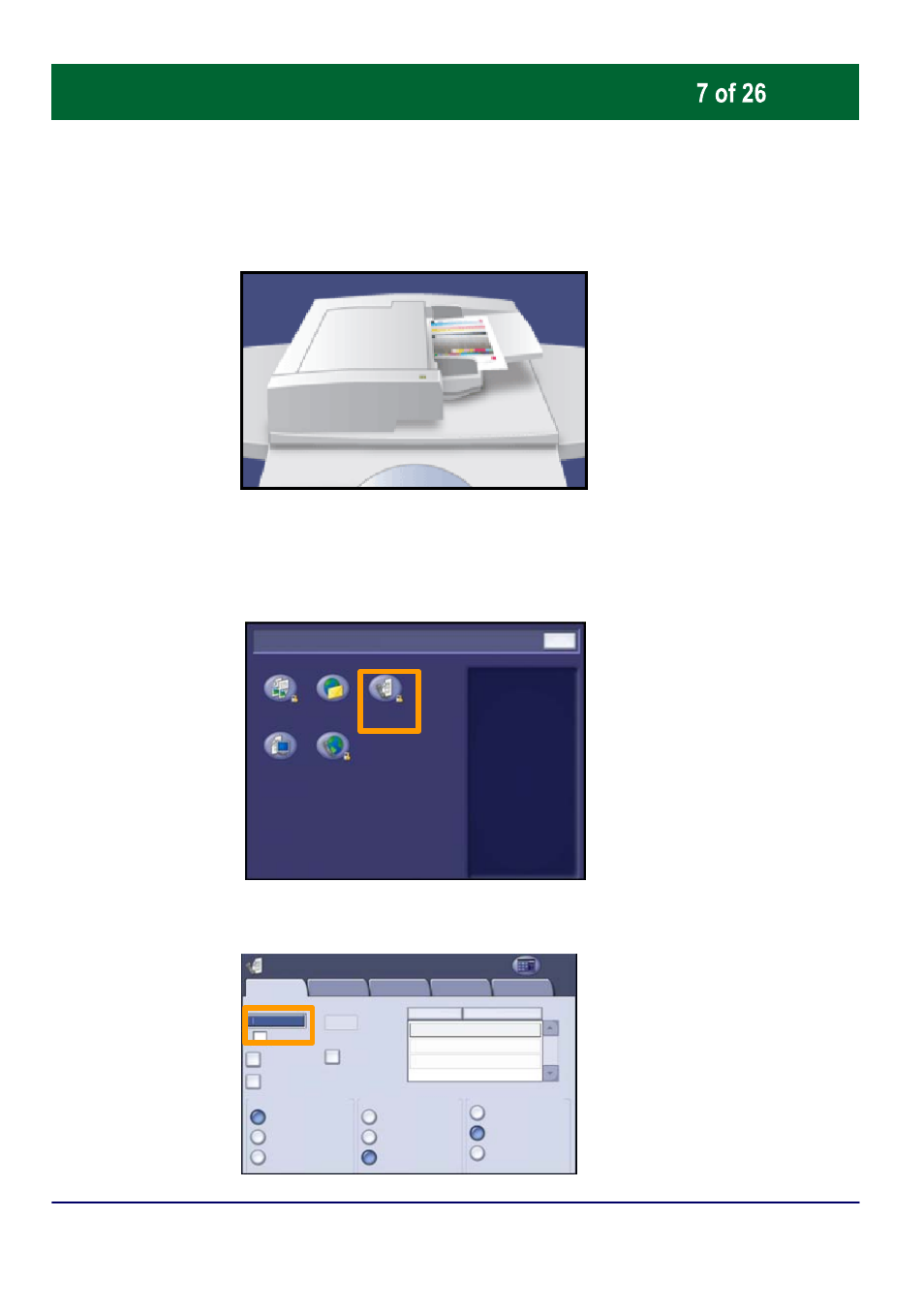 Simple faxing - embedded, Load the documents, Enter the fax number | Xerox WorkCentre 7655-7665-7675-3720 User Manual | Page 8 / 28