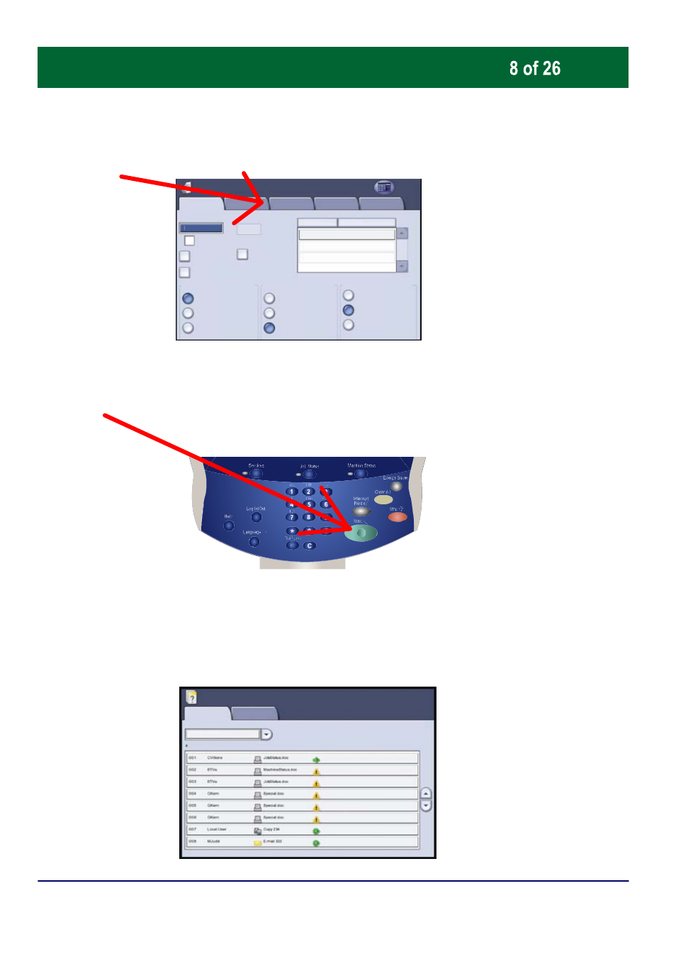 Simple faxing - embedded | Xerox WorkCentre 7655-7665-7675-3720 User Manual | Page 9 / 28