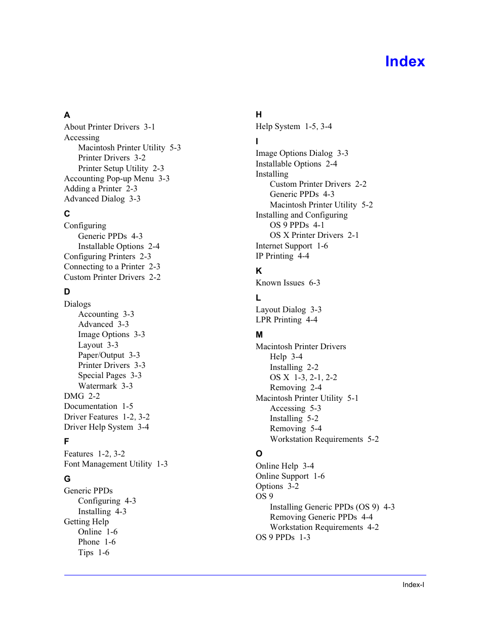 Index | Xerox WorkCentre 7655-7665-7675-2530 User Manual | Page 31 / 32