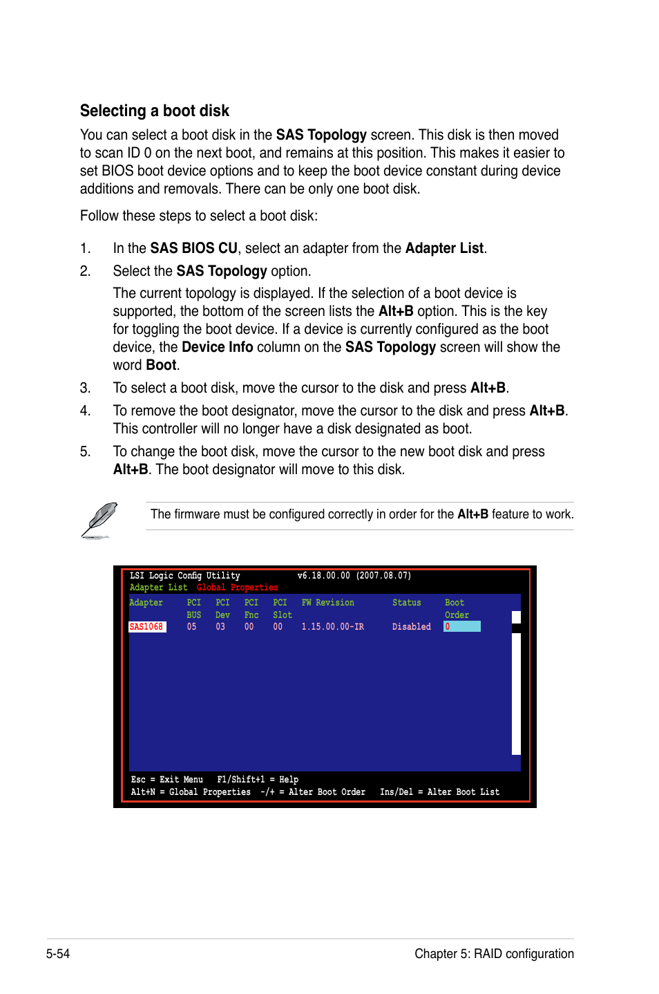 Selecting a boot disk | Asus DSEB-D16 User Manual | Page 164 / 200