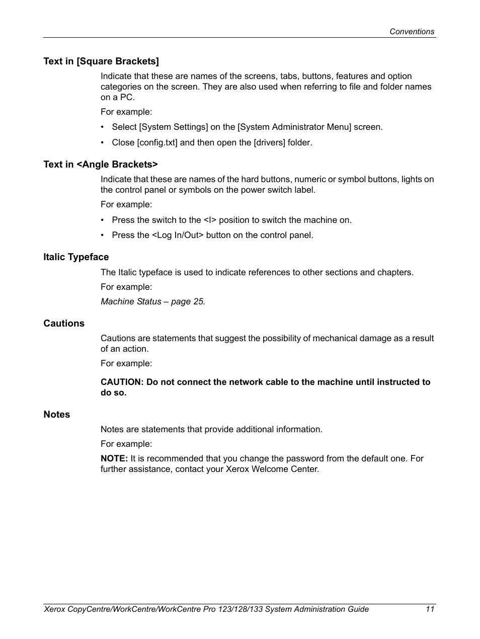 Xerox WorkCentre M123-M128-6336 User Manual | Page 11 / 166