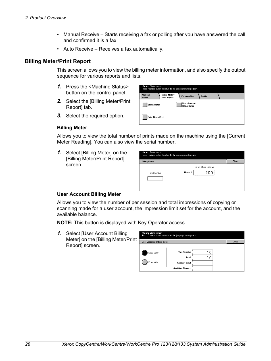 Xerox WorkCentre M123-M128-6336 User Manual | Page 28 / 166