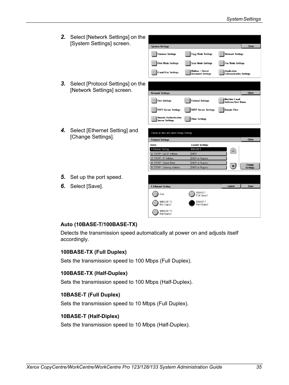 Xerox WorkCentre M123-M128-6336 User Manual | Page 35 / 166