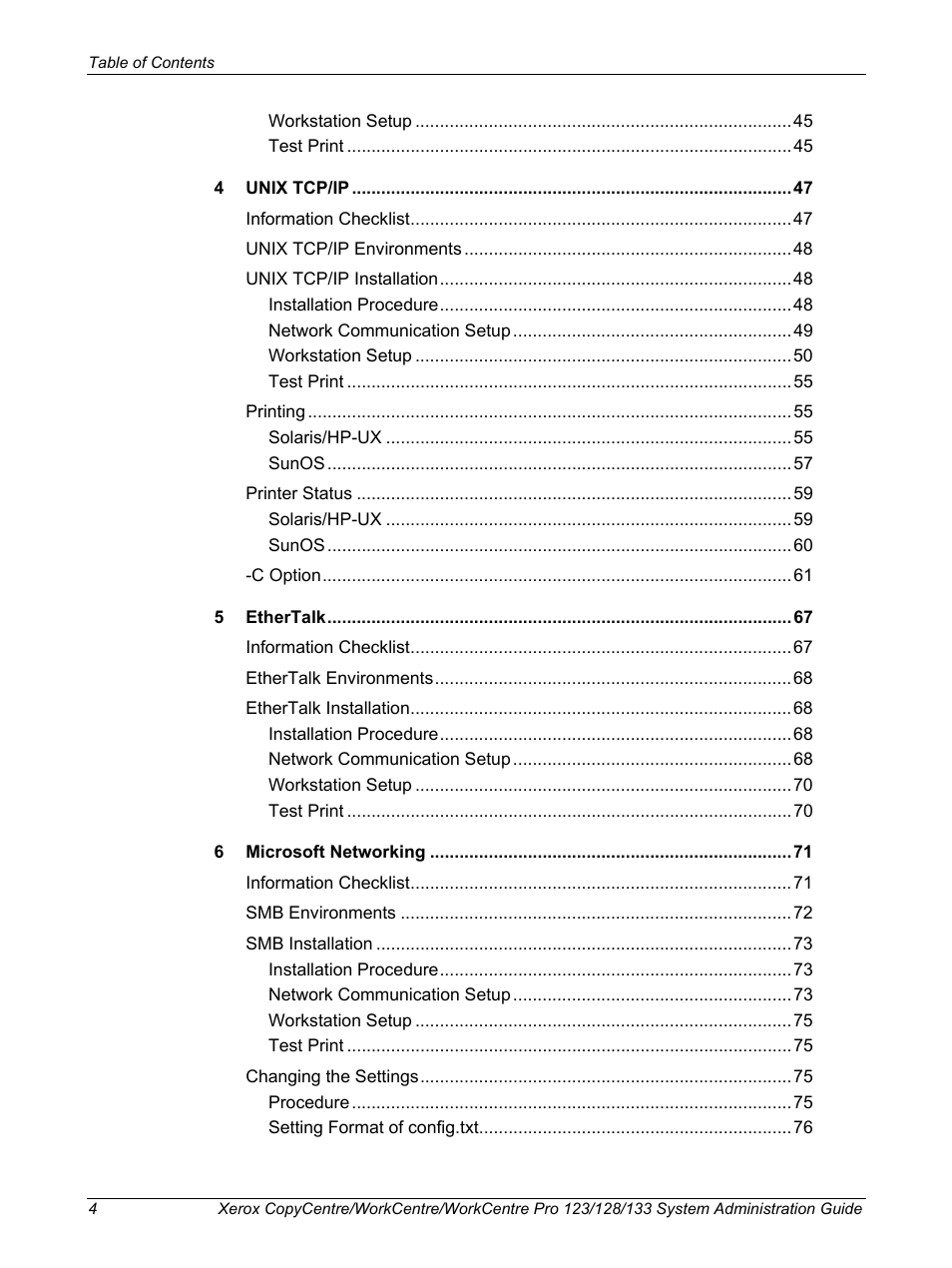 Xerox WorkCentre M123-M128-6336 User Manual | Page 4 / 166