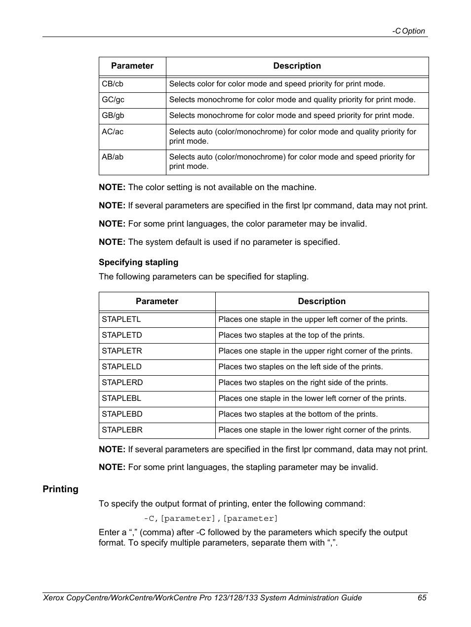 Xerox WorkCentre M123-M128-6336 User Manual | Page 65 / 166