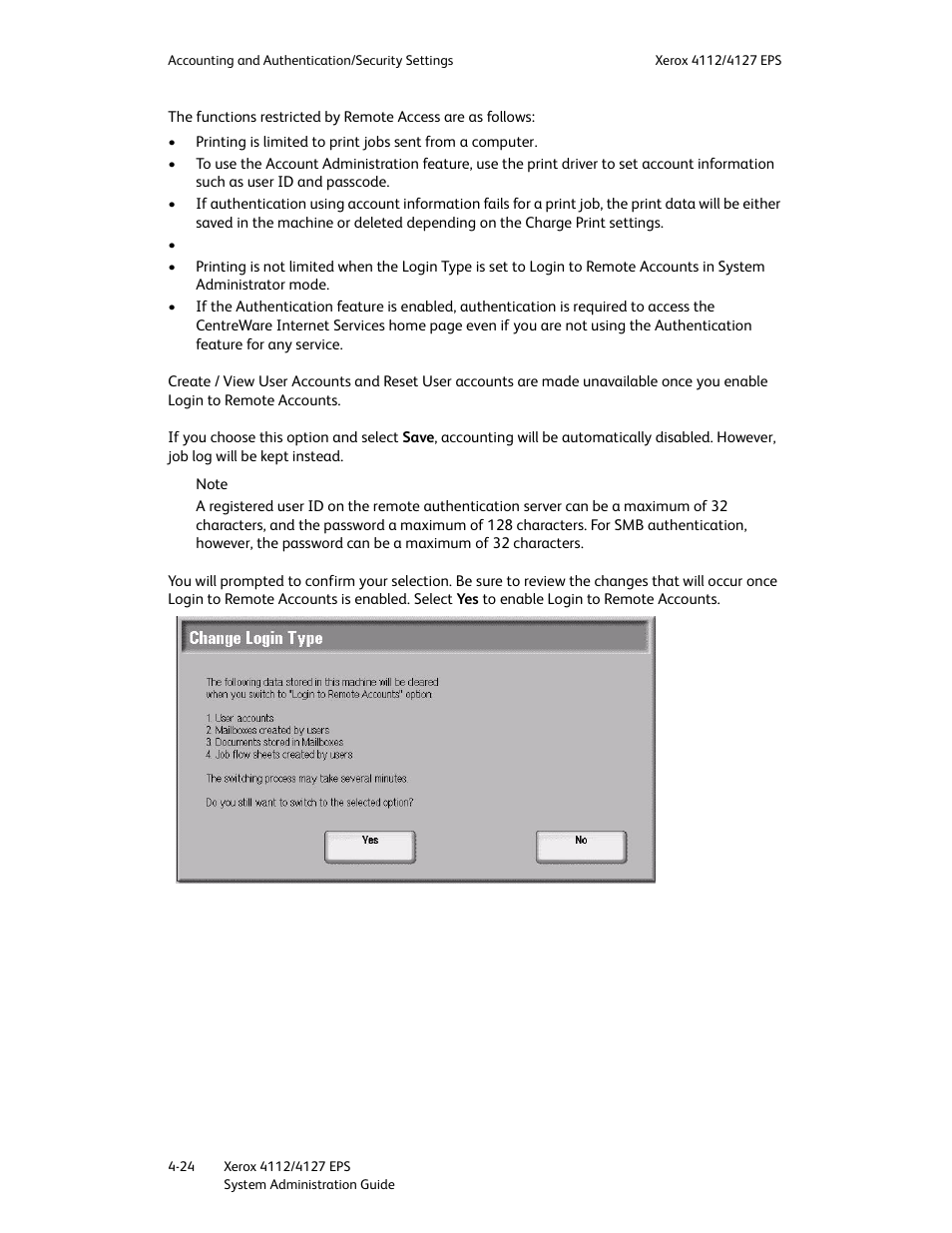 Xerox 4112-4127 Enterprise Printing System-4611 User Manual | Page 116 / 148